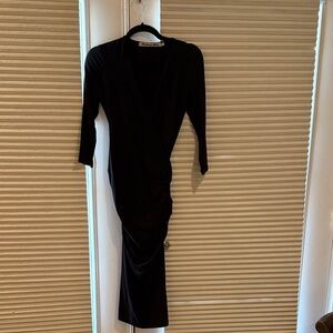 Michael Stars Black Long Sleeve Dress